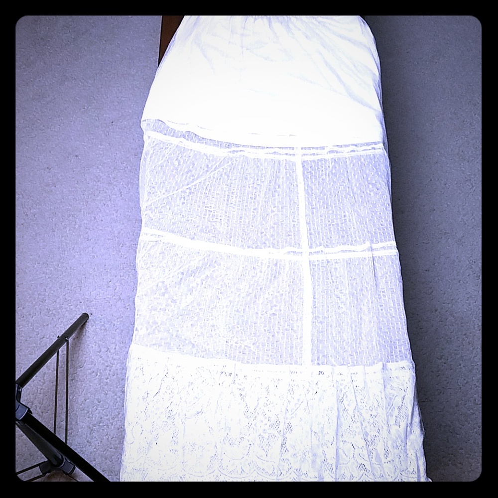 Lace Maxi Skirt